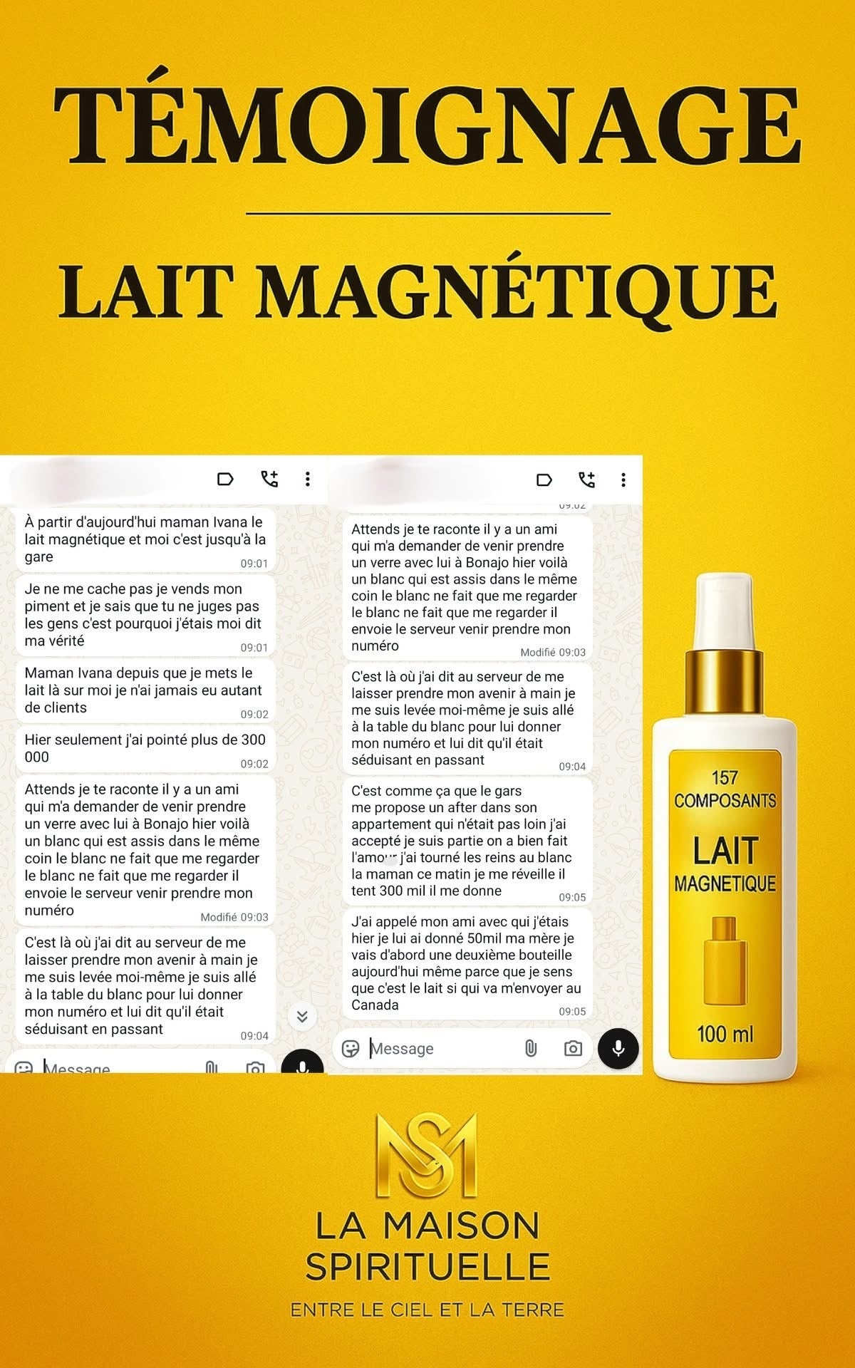 LAIT MAGNÉTIQUE